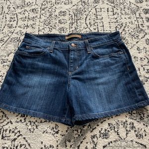 Joe’s blue jean shorts size 29 waist